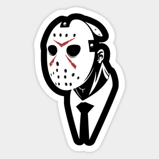 Jason Voorhees - Dressed to Kill Sticker